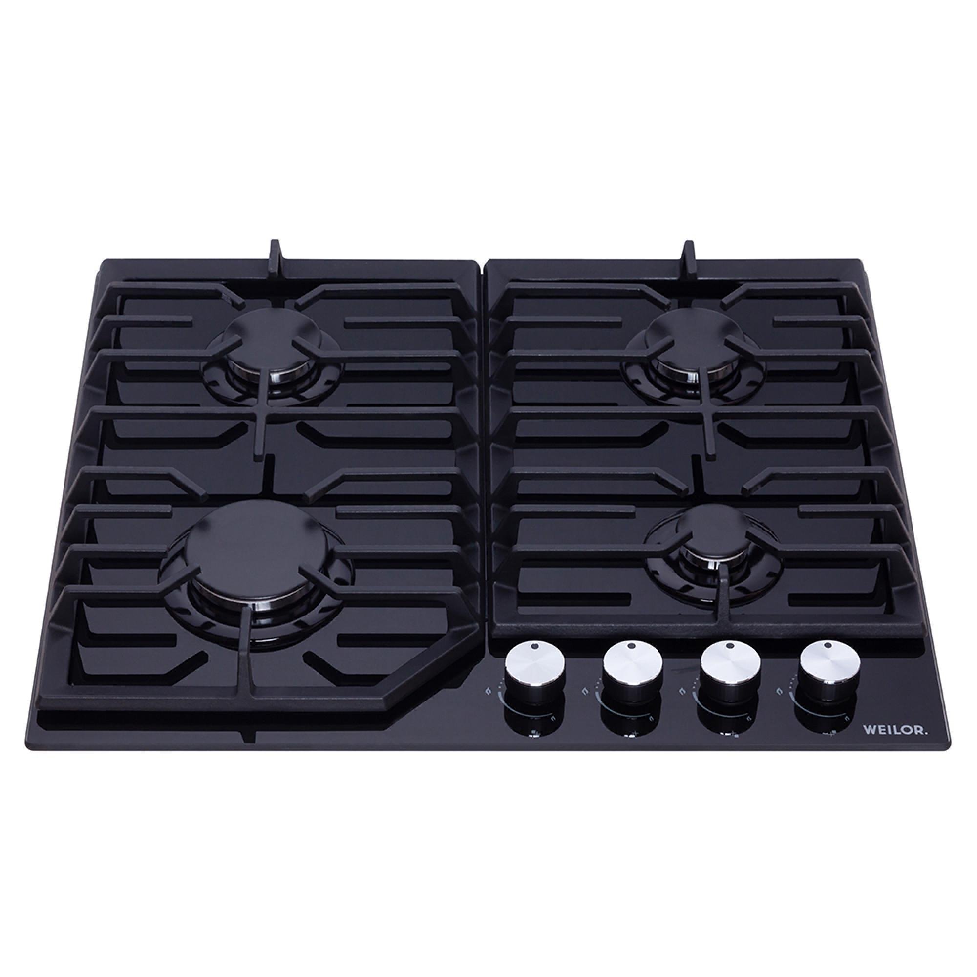 Варочная поверхность газовая WEILOR GG 624 BL - фото 2 Варочная поверхность газовая WEILOR GG 624 BL - фото 2