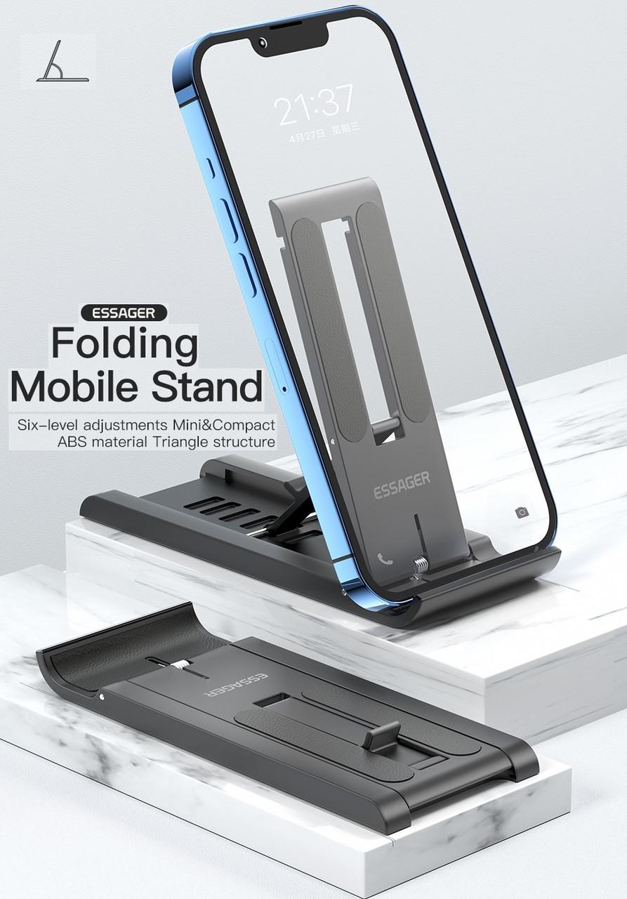 Настільна підставка Essager для планшету Black (25397468) - фото 6 Настільна підставка Essager для планшету Black (25397468) - фото 6