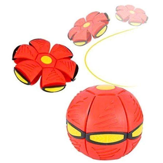 М'ячик-трансформер літаючий Flat Ball Disc НЛО Фрісбі з LED підсвічуванням для дітей (25206156) - фото 4 М'ячик-трансформер літаючий Flat Ball Disc НЛО Фрісбі з LED підсвічуванням для дітей (25206156) - фото 4