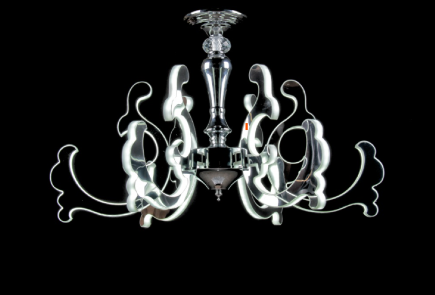 Світлодіодна люстра L78567/6 CR LED Білий/Хром (AN000183)