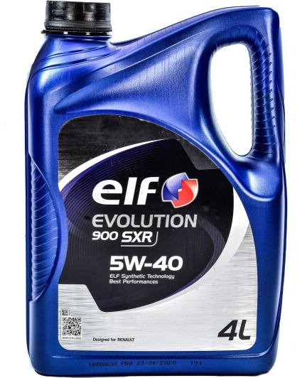 Масло моторное Elf Evolution 900 SXR 5W-40 4 л (213914)