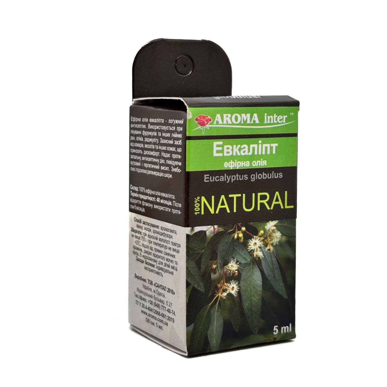 Аромаолія ефірна Aroma Inter Евкаліпт 5 мл (4050) Аромаолія ефірна Aroma Inter Евкаліпт 5 мл (4050)