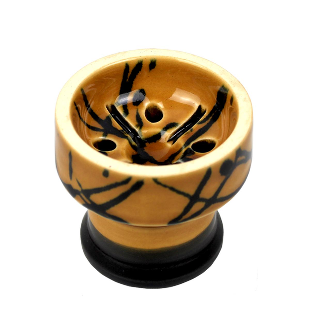 Чаша SWEET Bowls Ring Glaze Orange (18179)