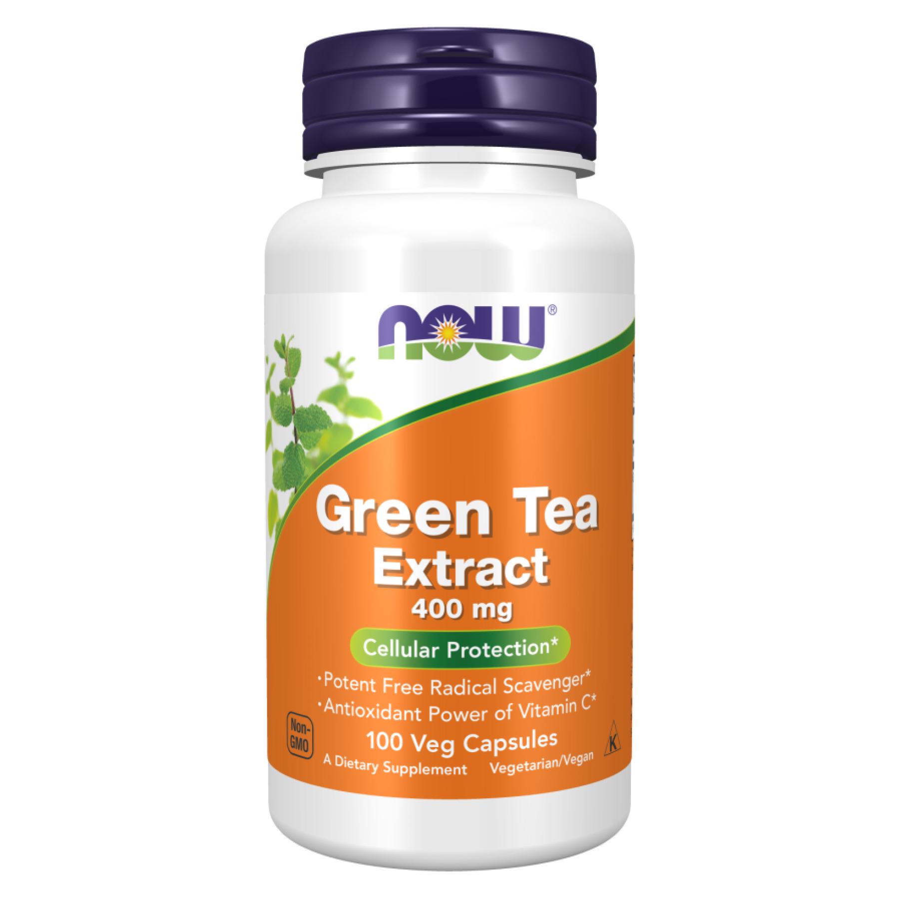Натуральная добавка Green Tea Extract 400 mg 100 vcaps (2022-10-2645)