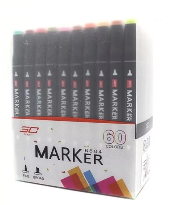 Набор скетчмаркеров Josef Otten SC Professional 60 цветов