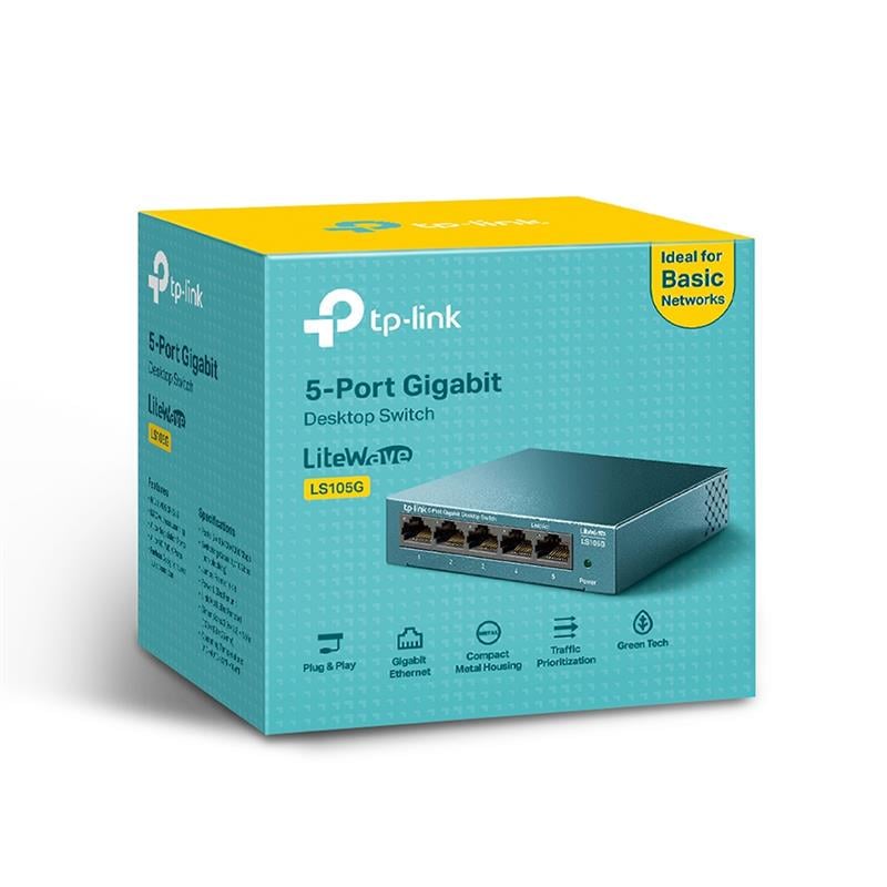 Коммутатор TP-Link LS105G - фото 3 Коммутатор TP-Link LS105G - фото 3