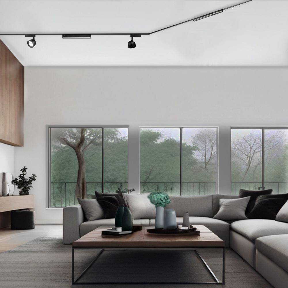 Светильник магнитный трековый Videx LD16B 11W 4000K 48V Black (11478) - фото 3 Светильник магнитный трековый Videx LD16B 11W 4000K 48V Black (11478) - фото 3