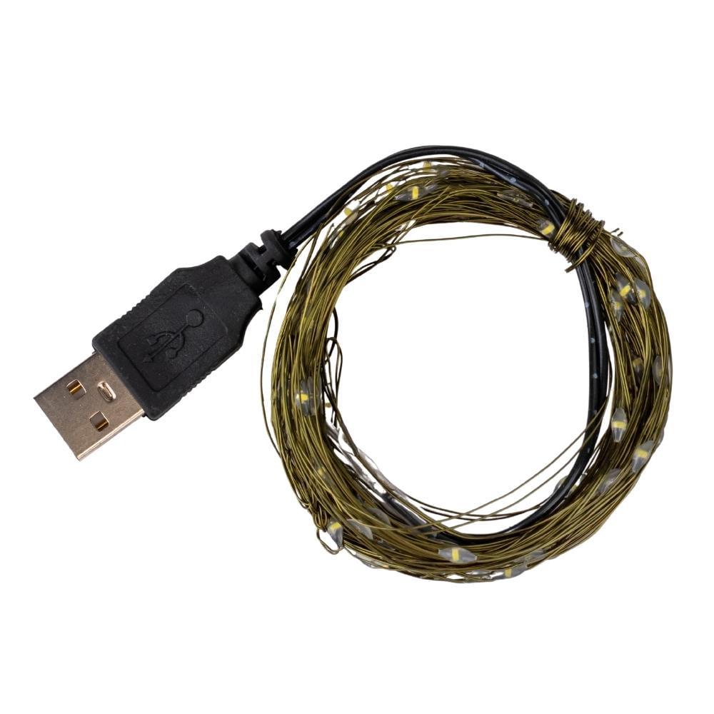 Гирлянда Роса USB 100LED 10 м Белый (29909164) - фото 3 Гирлянда Роса USB 100LED 10 м Белый (29909164) - фото 3