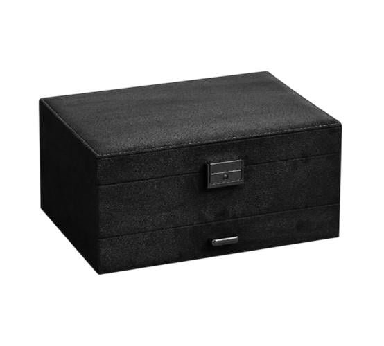 Шкатулка для украшений Soulima 22262 с ключом Черный (5095bf-3169920864)