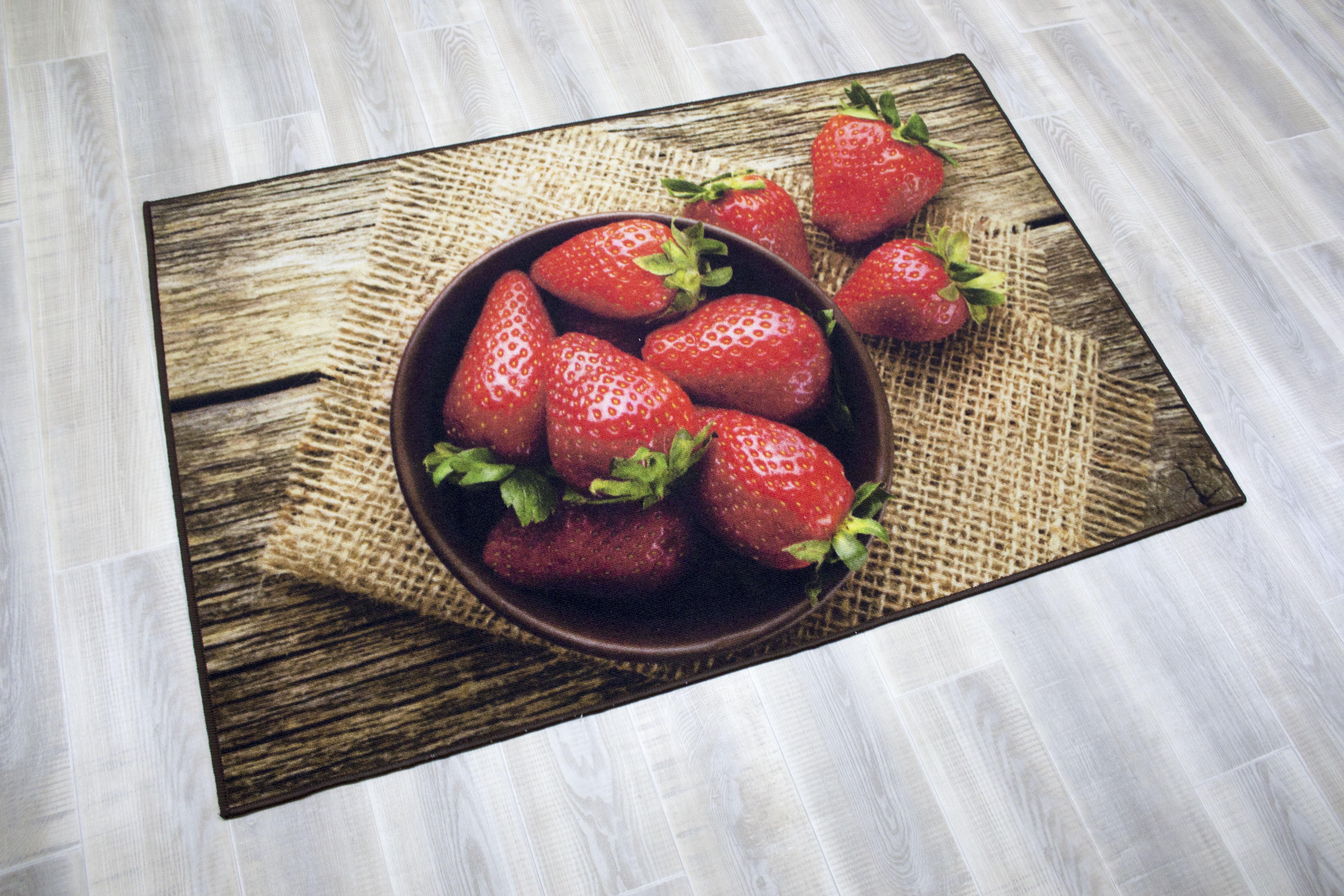 Коврик Print Digital 100x150 см Клубника (24170631) - фото 5