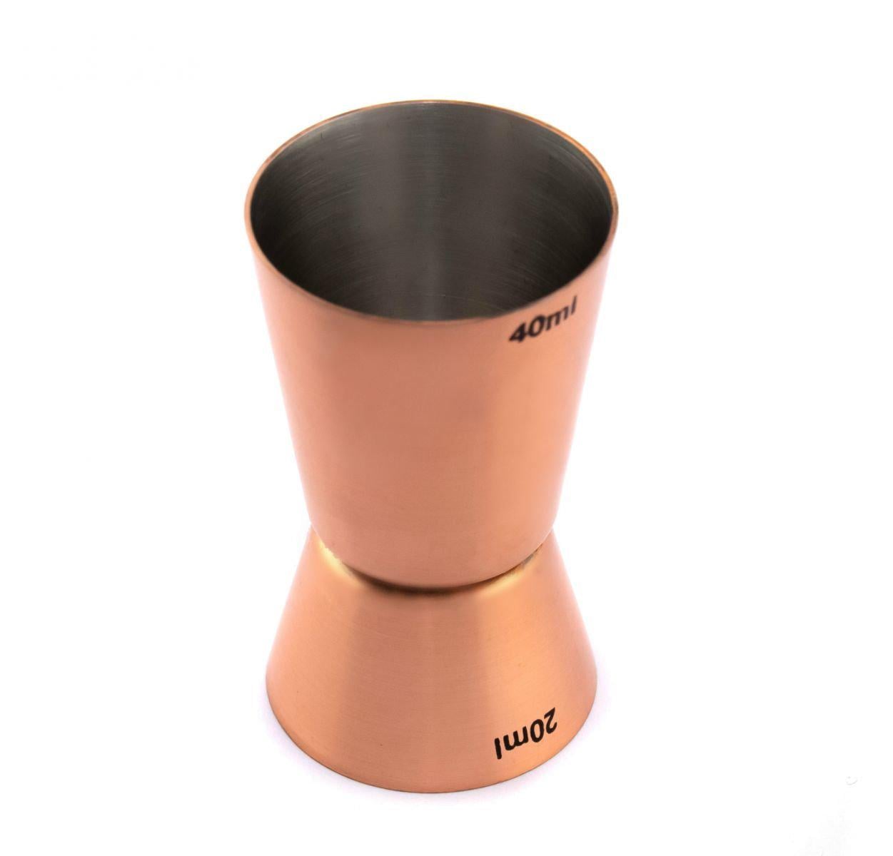 Джиггер One Chef из н/ж стали и медным покрытием 20/40 мл (29674643)