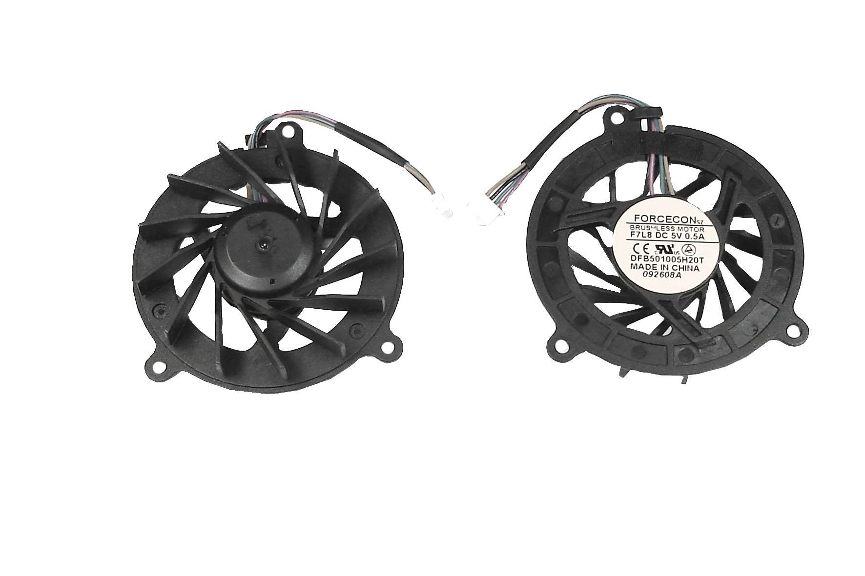 Кулер для ноутбука Asus F3J 5V 0.5A 4-pin Forcecon