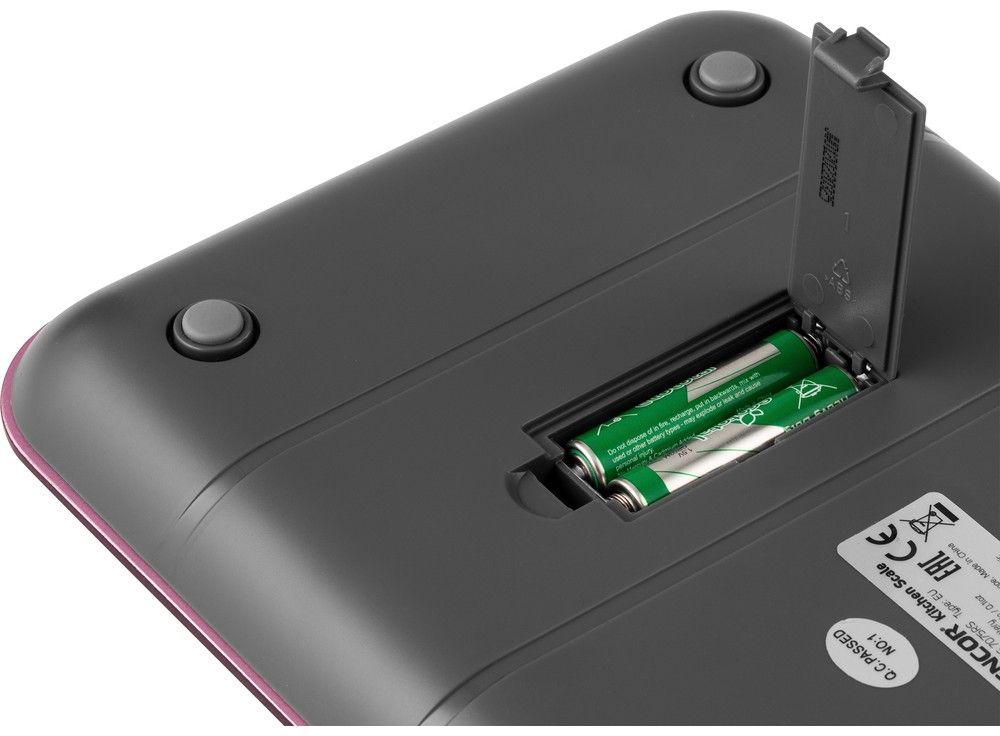 Весы кухонные Sencor SKS7074RD с функцией Bluetooth до 5 кг Красный (620749) - фото 6 Весы кухонные Sencor SKS7074RD с функцией Bluetooth до 5 кг Красный (620749) - фото 6