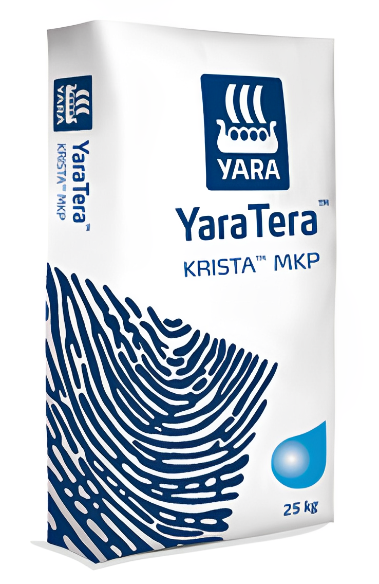 Удобрение монокалий фосфат Yara Tera Krista MKP водорастворимое 25 кг