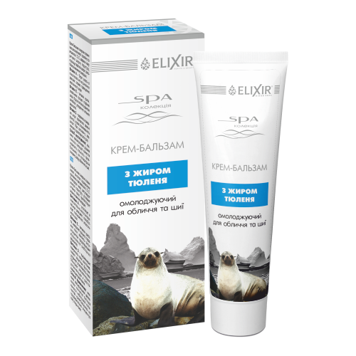 Крем-бальзам для обличчя та шиї Elixir з жиром тюленя 75 мл (1772) Крем-бальзам для обличчя та шиї Elixir з жиром тюленя 75 мл (1772)