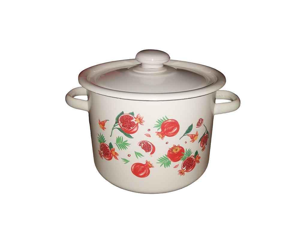 Кастрюля Idilia Гранат 4,5 л Молочный (I1615)