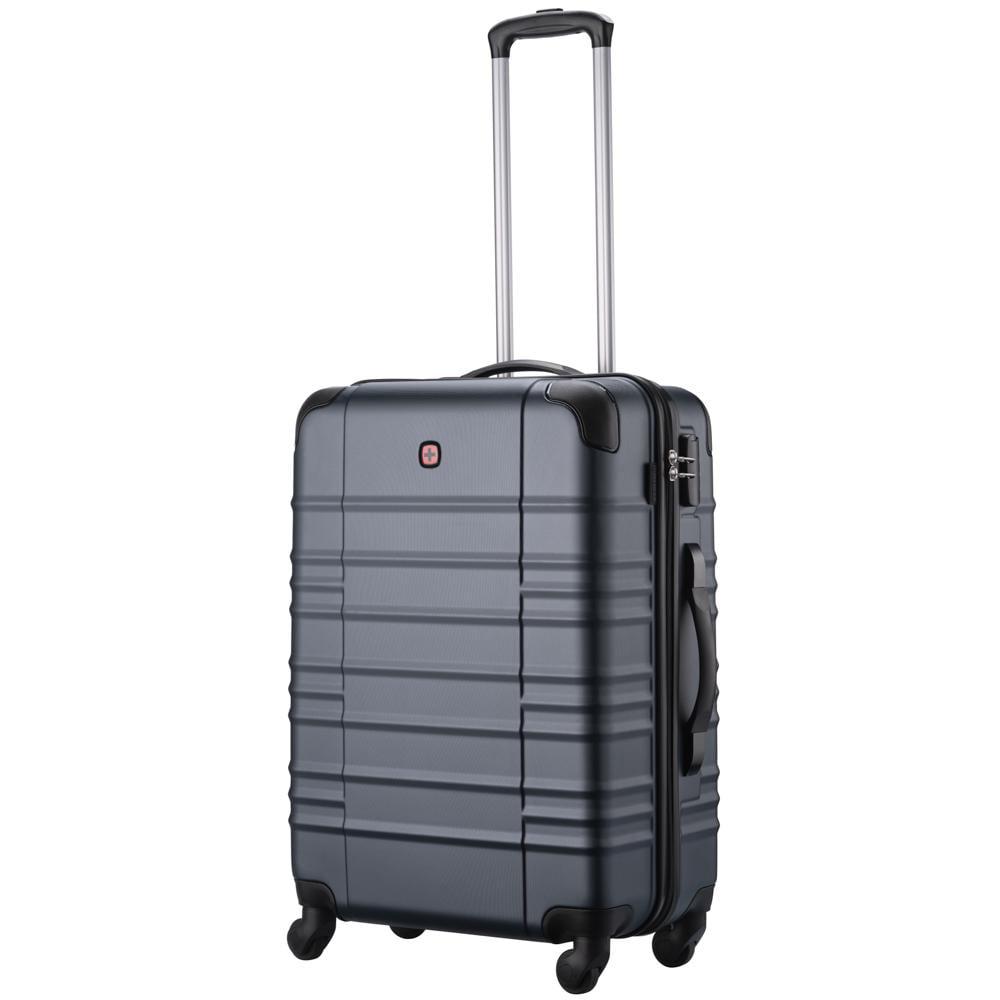 Чемодан средний Wenger Amplar Hardside 46x65x26 см Dark Blue (614413) Чемодан средний Wenger Amplar Hardside 46x65x26 см Dark Blue (614413)
