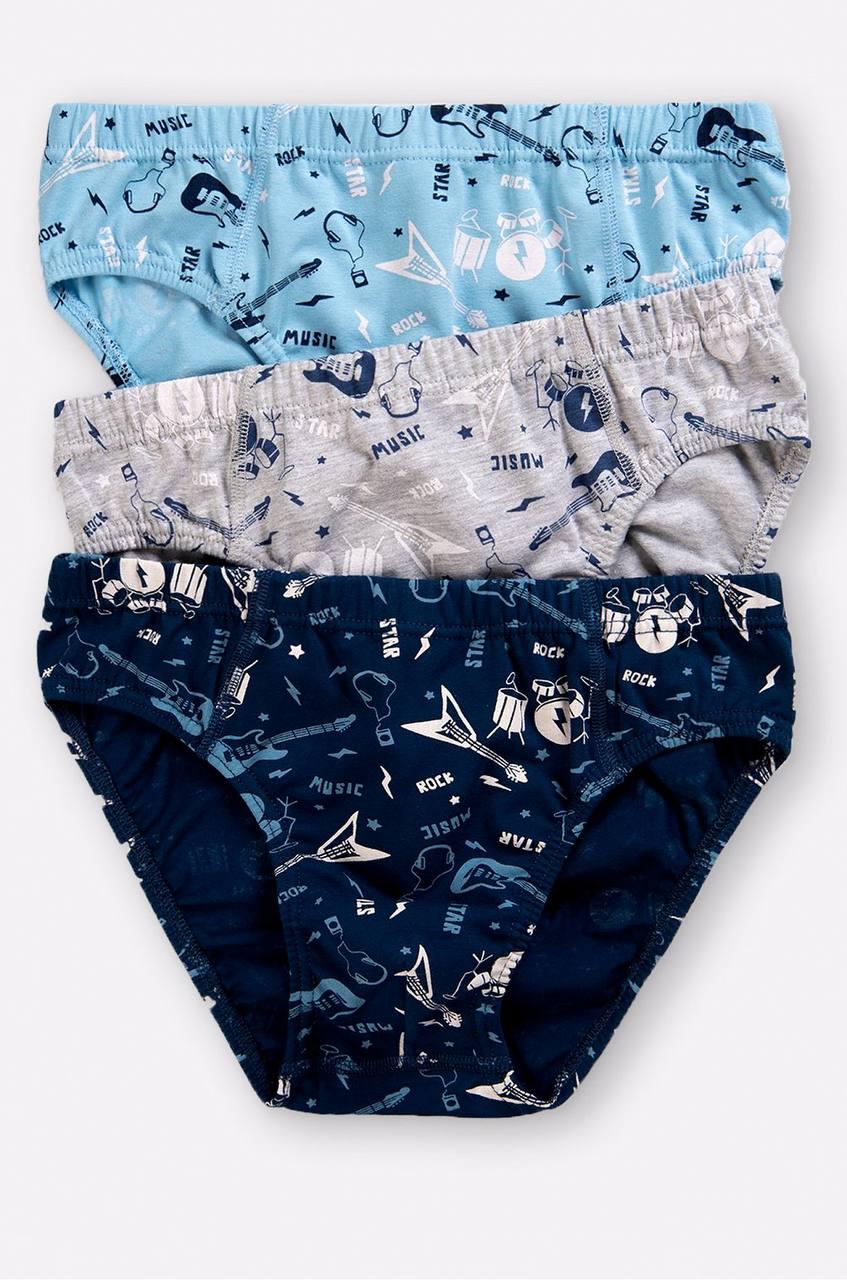 Плавки для мальчика BAYKAR Музыкальные инструменты 3 шт. р. 1 98-104 см 1-2 года (3695)