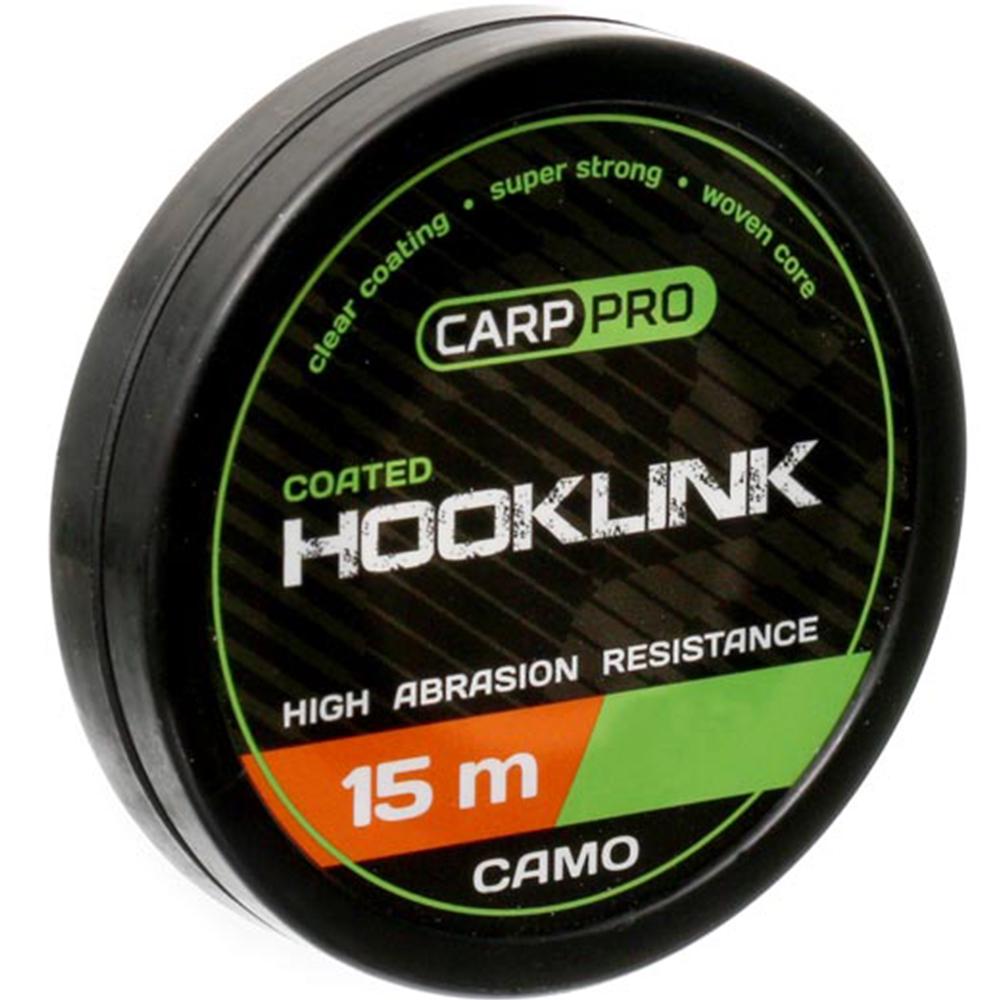 Повідковий матеріал Carp PRO Soft Coated Hooklink Camo 15 м 15lb (CP4210-015)