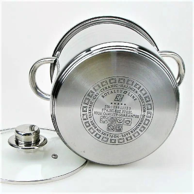 Набор кастрюль Royalty Line RL-SP7 индукционных 4 шт. - фото 3 Набор кастрюль Royalty Line RL-SP7 индукционных 4 шт. - фото 3