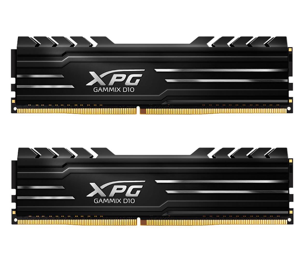 Оперативна пам'ять для ПК ADATA 16 GB 2x8 GB DDR4 3600 MHz XPG Gammix D10 (AX4U36008G18I-DB10)