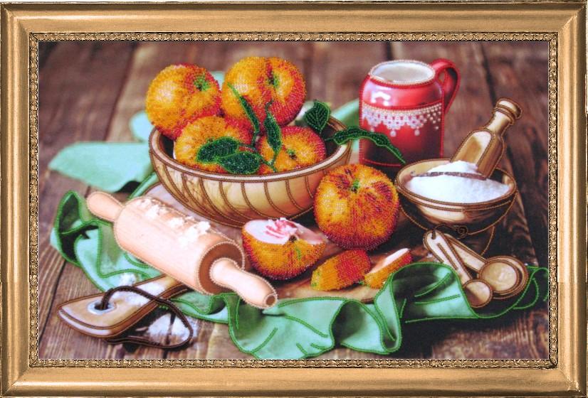 Набір для вишивання бісером BUTTERFLY 270 Персики на столі 24х38 см (270)