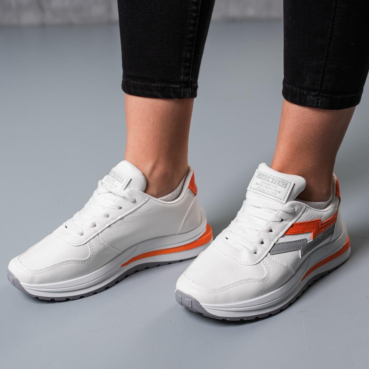 Кроссовки женские Fashion 37 р. 23,5 см Белый (3759)