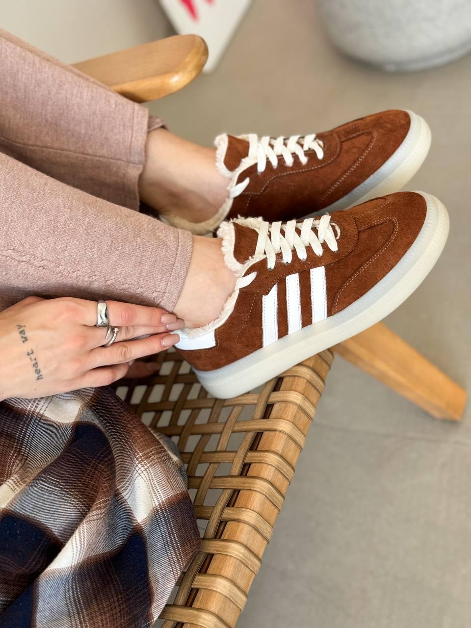 Кеди жіночі на хутрі Maya Shoes р. 36 Рудий (3021/1) - фото 7 Кеди жіночі на хутрі Maya Shoes р. 36 Рудий (3021/1) - фото 7