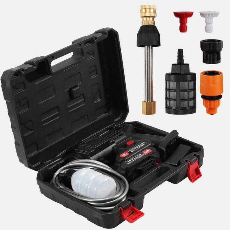 Мийка для машини у валізі RD-1013 550 Вт з 2 акумуляторами 48 В (5275675243) - фото 8