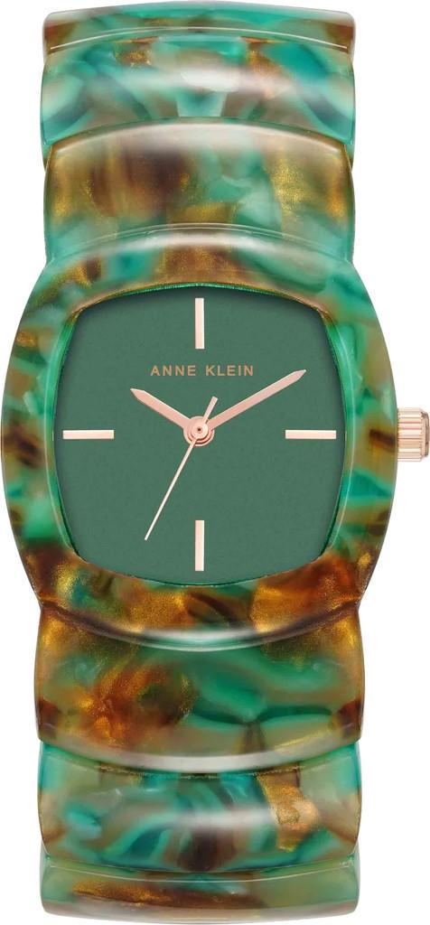 Наручные часы женские Anne Klein AK/5052RGGN с зеленым циферблатом
