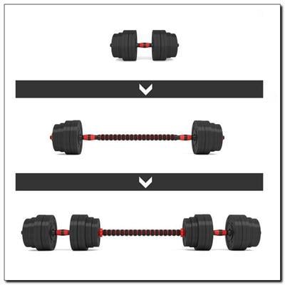 Набор штанга/гантеля HMS SGР40 40 кг Черно-красный (299737) - фото 10 Набор штанга/гантеля HMS SGР40 40 кг Черно-красный (299737) - фото 10