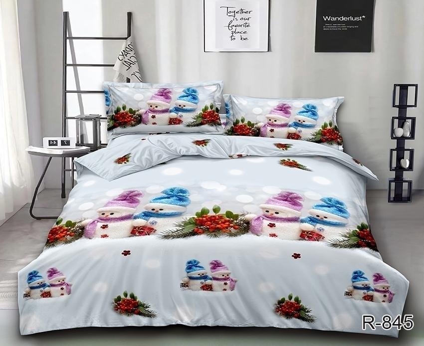 Комплект постельного белья TAGtekstil евро наволочки 70x70 см (R845)