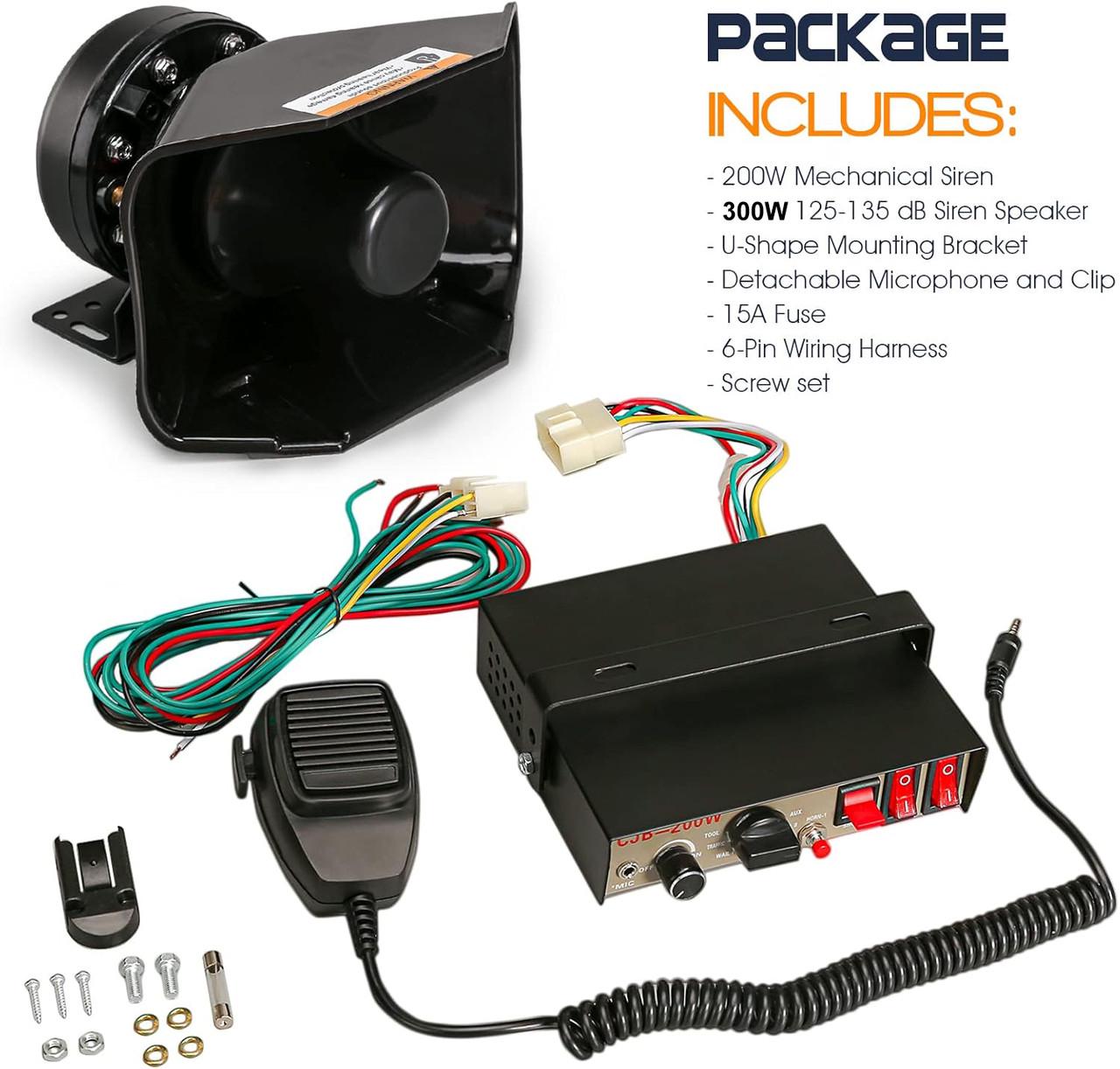 Спецсигнал Federal Signal CJB-200W 12V 300W (2491167824) - фото 4 Спецсигнал Federal Signal CJB-200W 12V 300W (2491167824) - фото 4