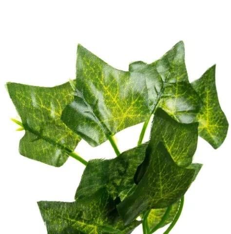 Плющ искусственный декоративный отделки интерьера 12,6 м Зеленый - фото 4