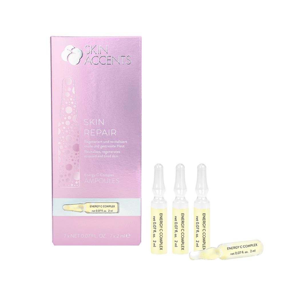 Комплекс Inspira:cosmetics Skin Accents Энергия витамина С 7 шт. 2 мл (4251059301433)