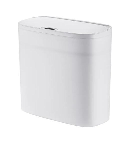 Ведро для мусора MIXXUS Wave-TC0414 сенсорное прямоугольное 14 л White (MI8405)