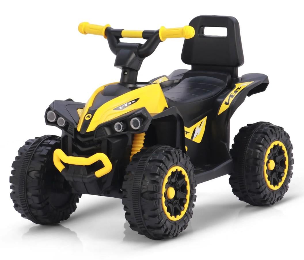 Детская каталка Spoko SP-925 Машинка Желтый (6792)