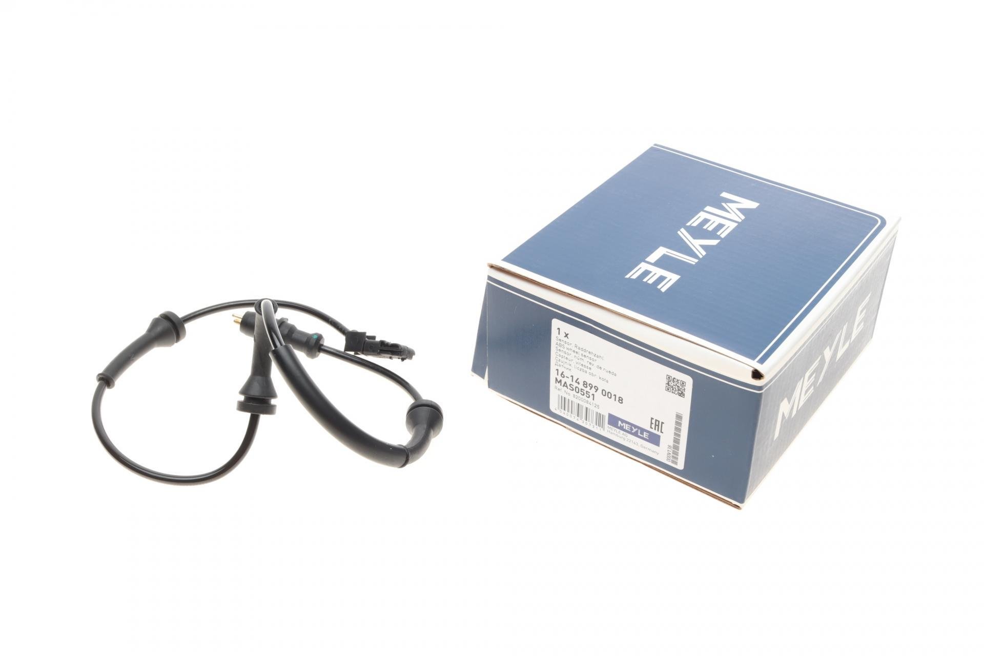 Датчик ABS передній Meyle для Renault Laguna II 01-- (16-14 899 0018)