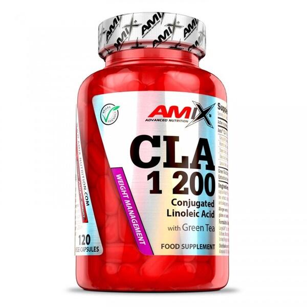 Жироспалювач Amix Nutrition CLA 1200 & Green Tea 120 Caps
