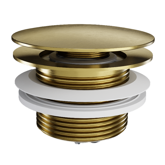 Клапан донный Excellent 1/2″ для ванны Золотой матовый (ARIN.3485.01GB) Клапан донный Excellent 1/2″ для ванны Золотой матовый (ARIN.3485.01GB)