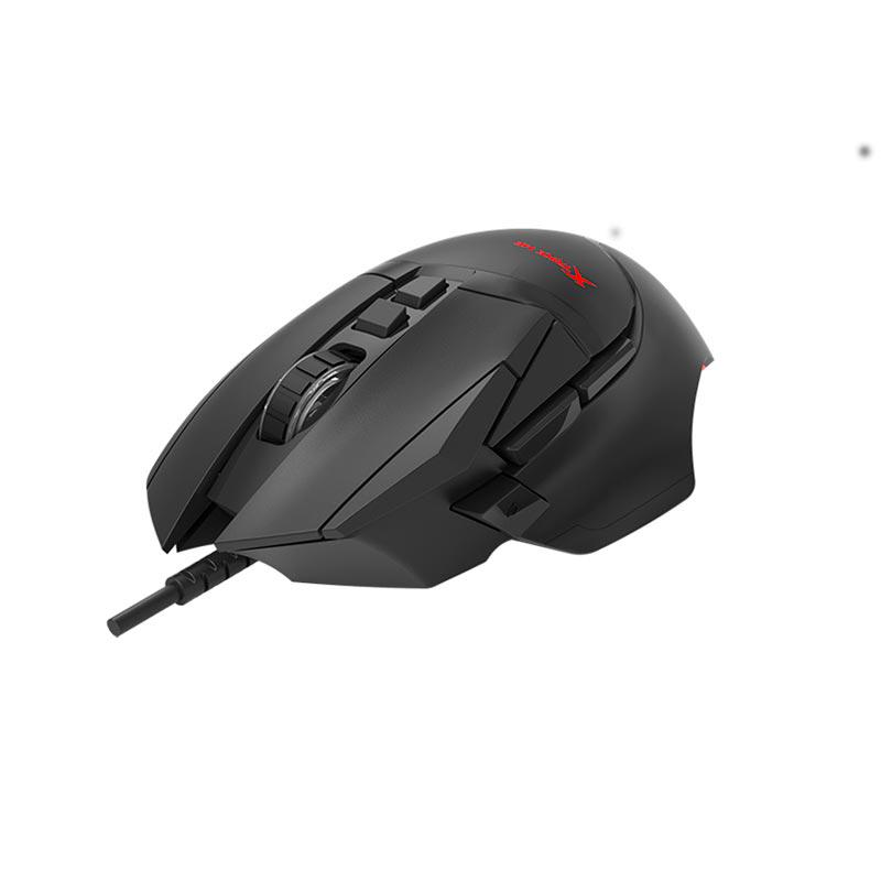 Компьютерная мышка игровая Xtrike ME GM-520 gaming RGB 800-12800 6 stepdpi USB Black (589430) - фото 5