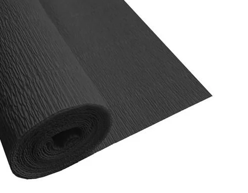 Креп-бумага ST02336 50х200 см 17 г/м2 Черная (2200000263803)