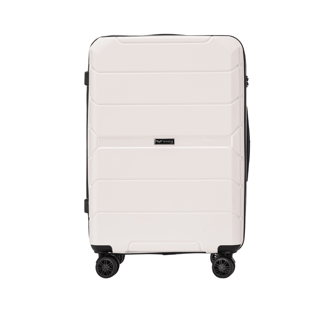 Чемодан дорожный из полипропилена Wings PP05 M Белый (22630173) - фото 1 Чемодан дорожный из полипропилена Wings PP05 M Белый (22630173) - фото 1