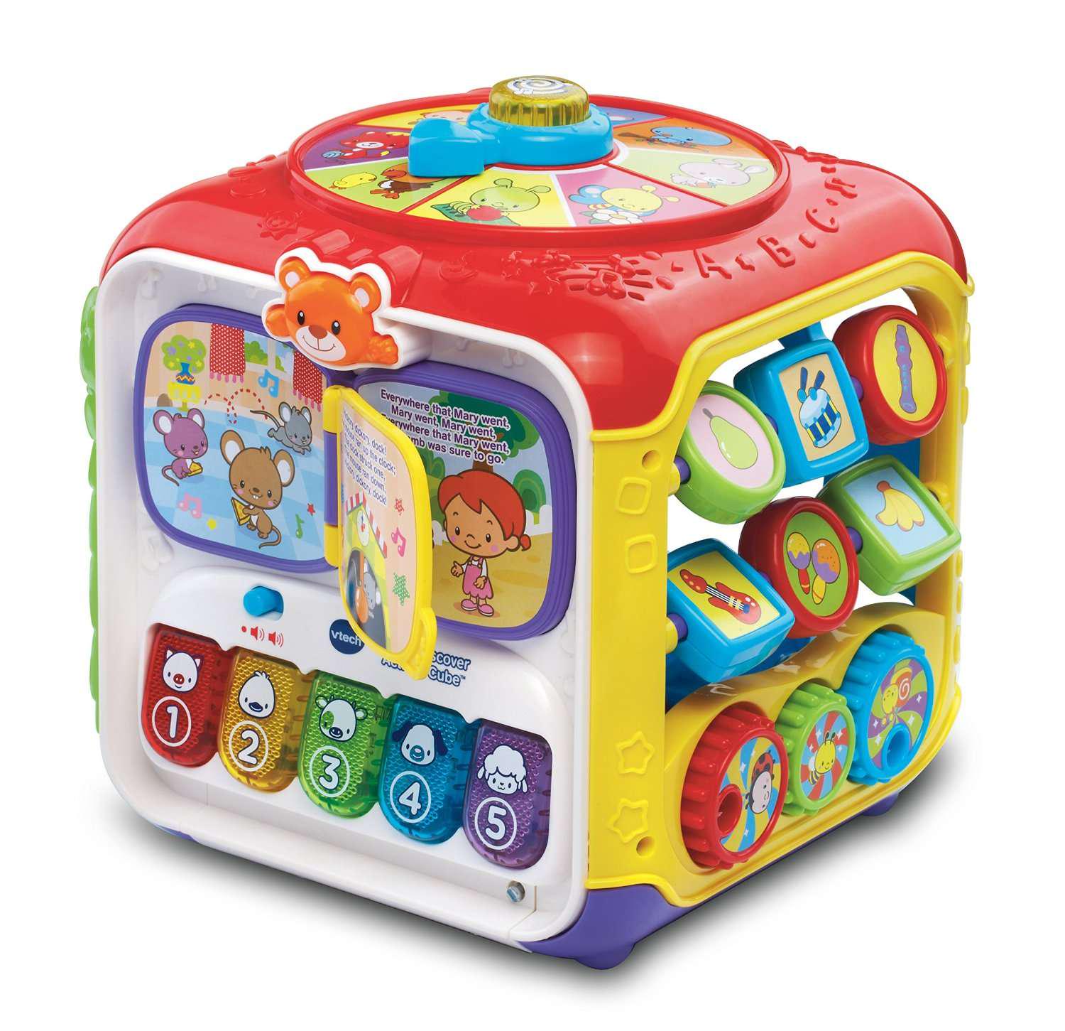 Іграшка розвивальна інтерактивна Бізикубик VTech Sort and Discover Activity Cube розвивальна інтерактивна - фото 6