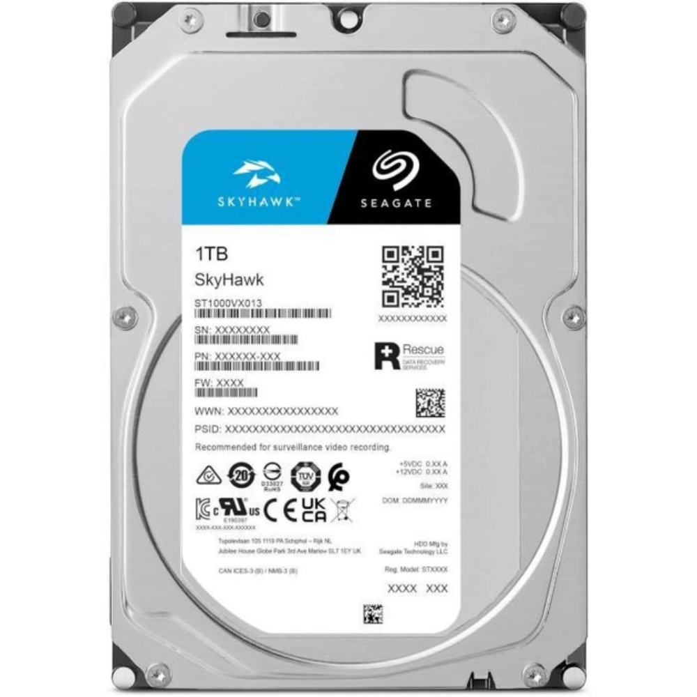 Жесткий диск Seagate SkyHawk ST1000VX013 1000 Гб (20800077)