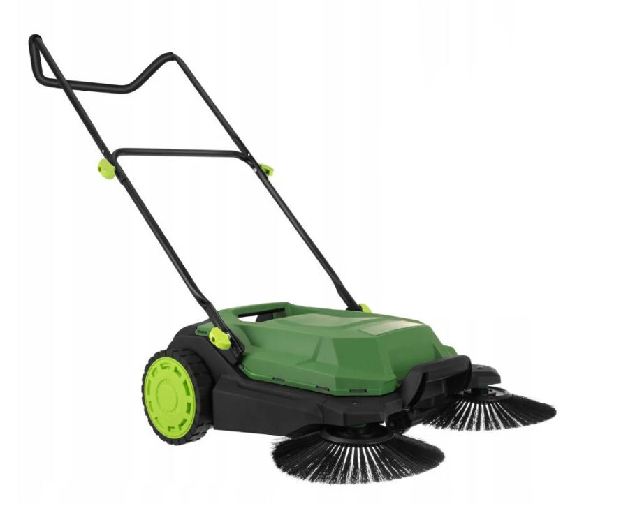 Ручной подметатель с коллектором 3 щетки 68 см