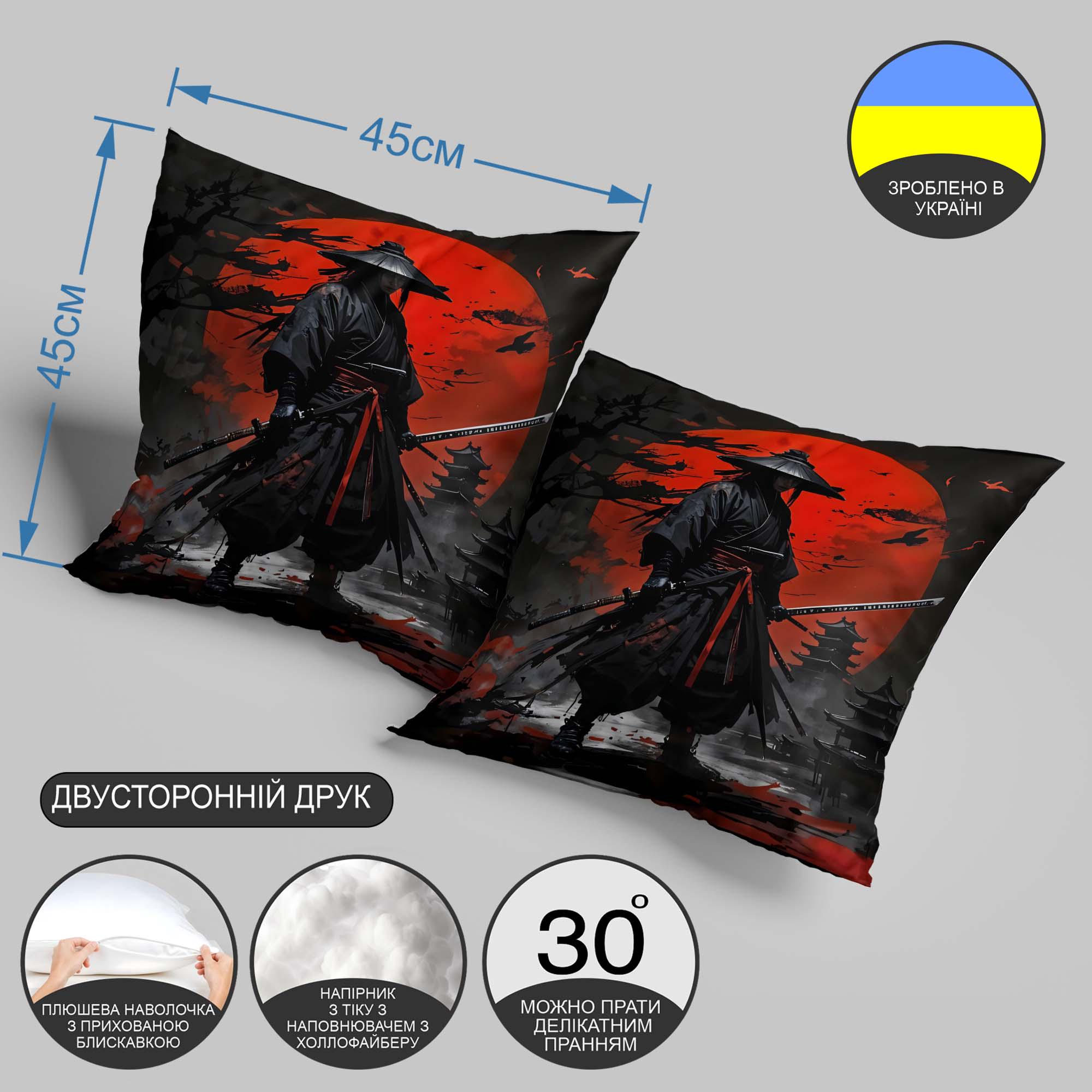 Подушка интерьерная "С фото от WONKEY" 45х45 см (1310845UA) - фото 3