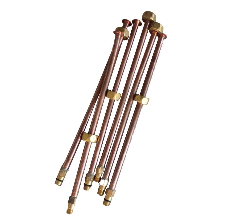 Трубка мідна для змішувача 1 шт. М-10х1/2 30 см - фото 2 Трубка мідна для змішувача 1 шт. М-10х1/2 30 см - фото 2