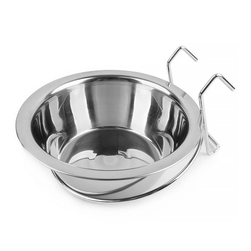Миска для собак Taotaopets 136603 металлическая 16,5 cm подвесная объем 0,25 л Миска для собак Taotaopets 136603 металлическая 16,5 cm подвесная объем 0,25 л
