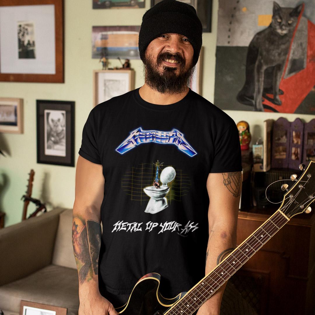 Футболка унисекс Metallica Metal Up Your Ass 3XL Черный (32701098)